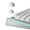 Interruptores de teclado GLORIOUS Lynx Linear Mechanical Switches — 36 uds., policarbonato, cian translúcido