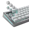 Interruptores de teclado GLORIOUS Lynx Linear Mechanical Switches — 36 uds., policarbonato, cian translúcido