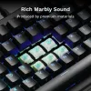 Interruptores de teclado GLORIOUS Lynx Linear Mechanical Switches — 36 uds., policarbonato, cian translúcido