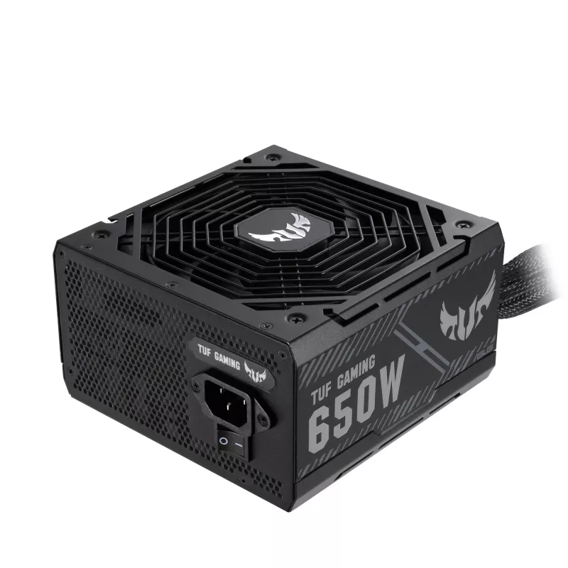 Fuente de alimentación ASUS TUF-GAMING-650B 650 W 20+4 pin ATX ATX negra