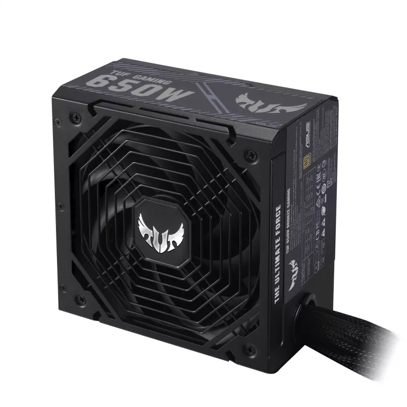 Fuente de alimentación ASUS TUF-GAMING-650B 650 W 20+4 pin ATX ATX negra