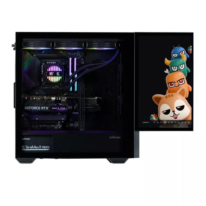 Caja de PC Zalman Z10 DS Midi Tower negra