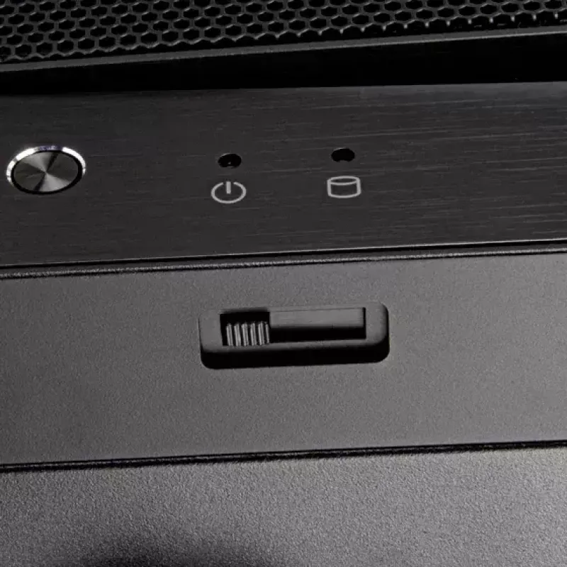 Caja de PC Silverstone GD11 HTPC blanca