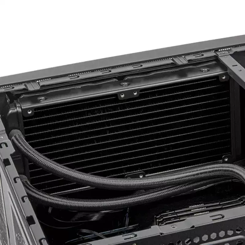 Caja de PC Silverstone GD11 HTPC blanca