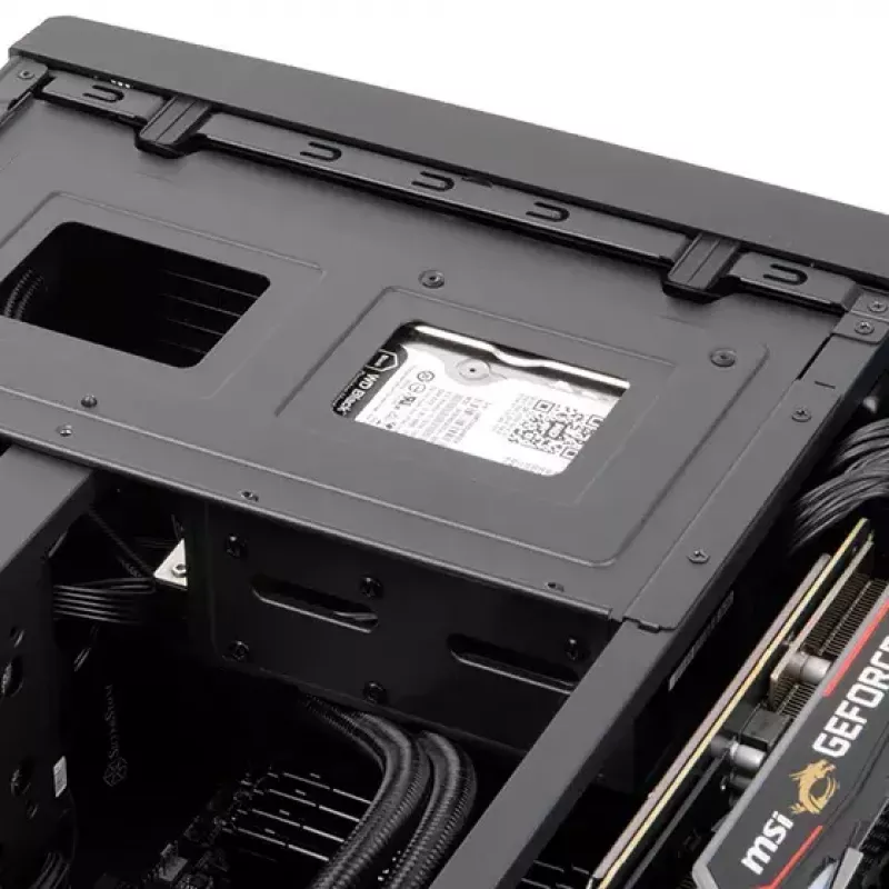Caja de PC Silverstone GD11 HTPC blanca