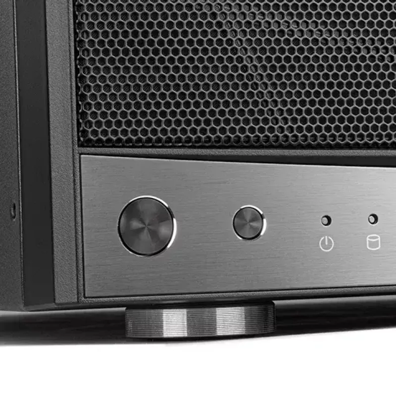 Caja de PC Silverstone GD11 HTPC blanca
