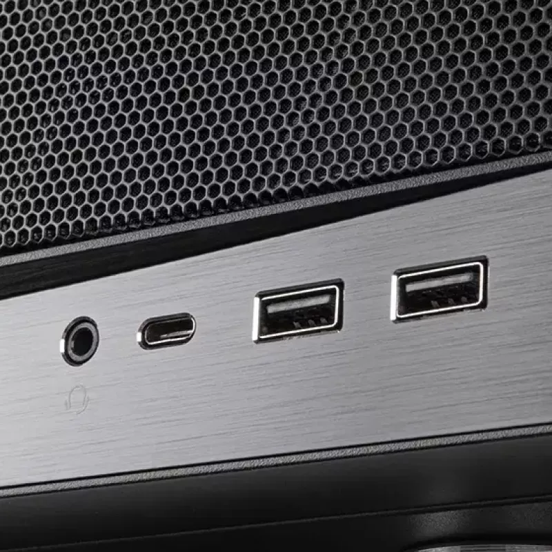 Caja de PC Silverstone GD11 HTPC blanca
