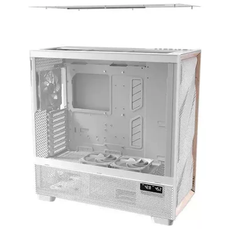 Caja de PC Antec FLUX PRO White EUV Full Tower Blanca