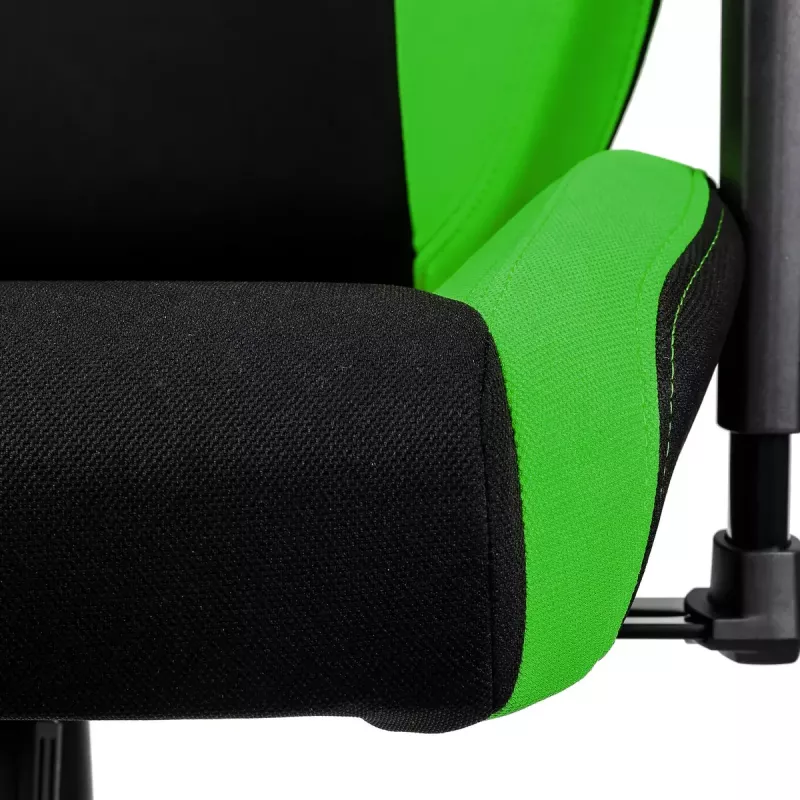 Nitro Concepts S300 NC-S300-BG silla gaming, asiento y respaldo tapizados y acolchados, Atomic Green