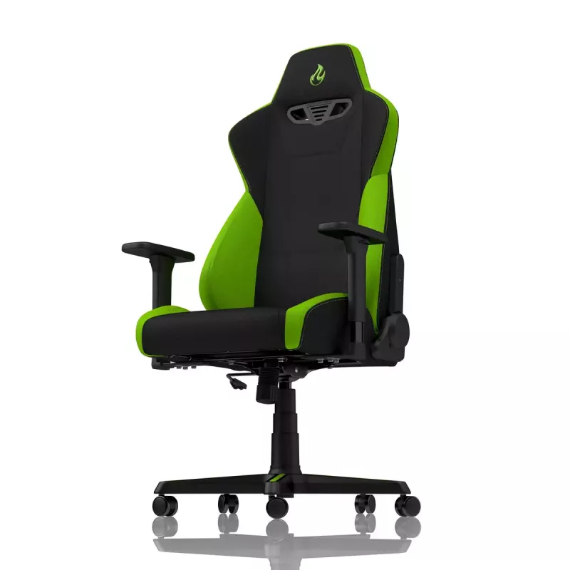 Nitro Concepts S300 NC-S300-BG silla gaming, asiento y respaldo tapizados y acolchados, Atomic Green