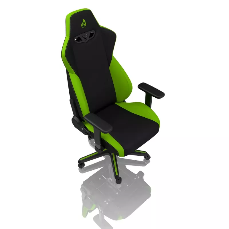 Nitro Concepts S300 NC-S300-BG silla gaming, asiento y respaldo tapizados y acolchados, Atomic Green