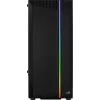 Aerocool Bionic V2 (PGS Bionic-G-BK-v2) caja de PC Midi Tower, ATX, RGB, cristal templado, negra