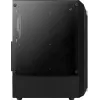 Aerocool Bionic V2 (PGS Bionic-G-BK-v2) caja de PC Midi Tower, ATX, RGB, cristal templado, negra