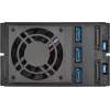 SilverStone SST-FS303-12G bastidor extraíble de 3 bahías para unidades de 3,5 pulgadas, negro