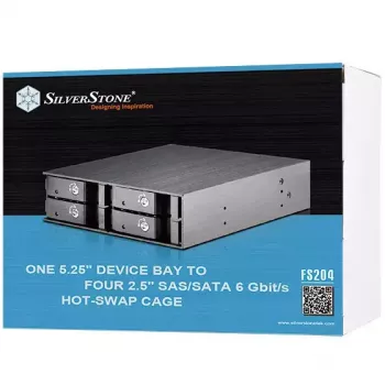 Conjunto de discos Silverstone FS204 Negro