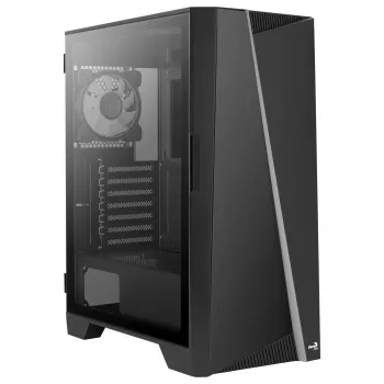 Carcasa de PC Aerocool MIRAGEBK ventilador ARGB 12 cm