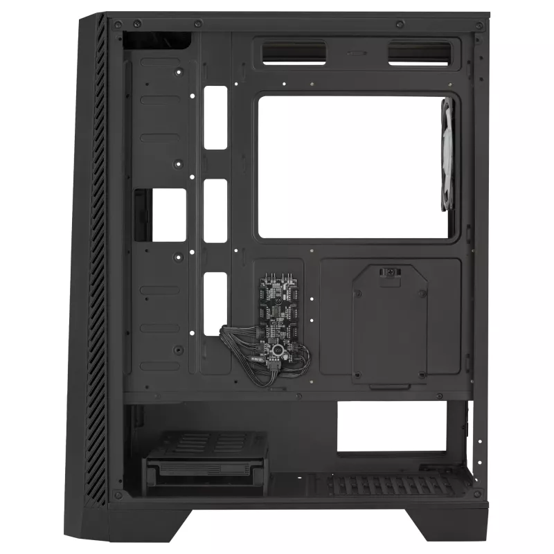 Carcasa de PC Aerocool MIRAGEBK ventilador ARGB 12 cm