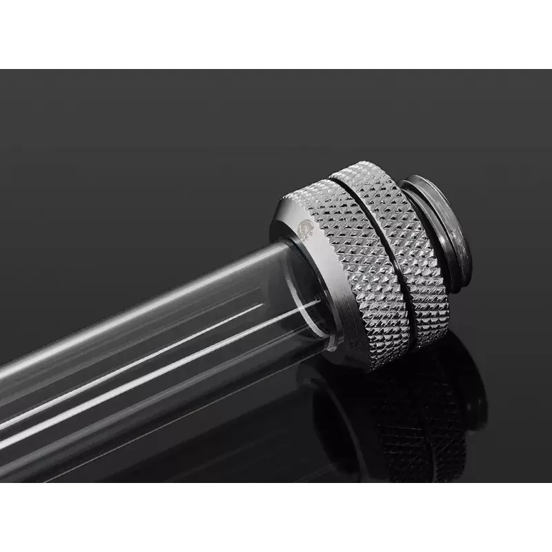 Tubo BitsPower BP-NCPLT12-L500 — PETG transparente, 12 mm de diámetro, 50 cm de longitud