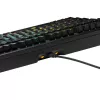 Glorious GMMK 3 100% Prebuilt teclado gaming con cable, switches Fox, USB, US ANSI QWERTY, negro