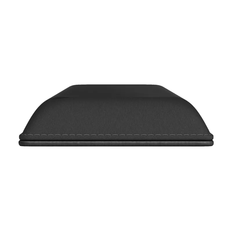 Reposamuñecas GLORIOUS Compact Fabric negro para teclados 65–75% GLO-KB-ACC-WR-CLTH-65-75-BLK