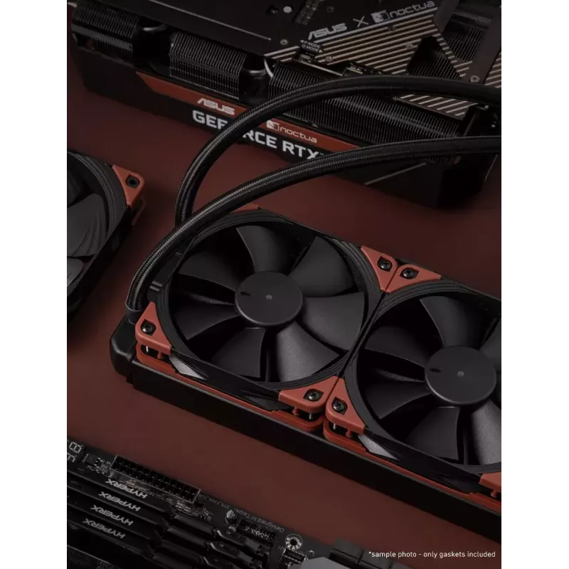 Junta antivibración Noctua NA-SAVG1 goma marrón 3 unidades