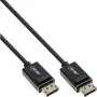 Cable DisplayPort 2.0 InLine, 8K4K UHBR, negro, contactos dorados, 1m