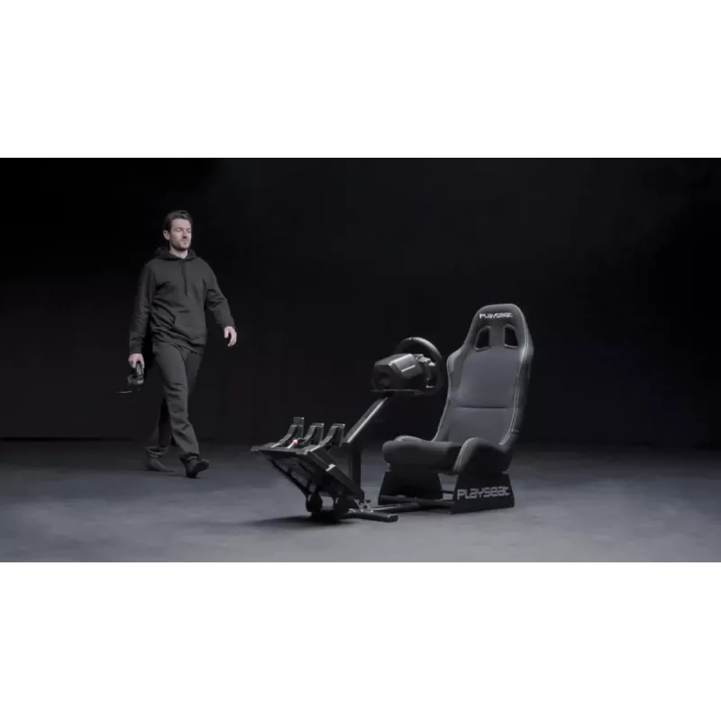 Silla gaming universal Playseat Evolution asiento acolchado negro