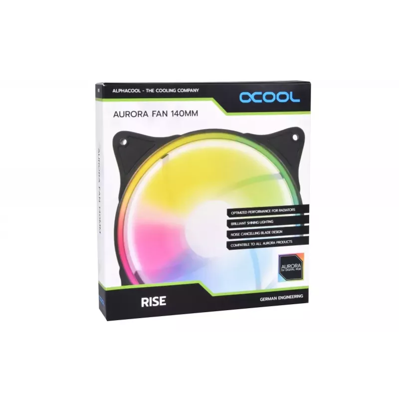 Alphacool 24851 ventilador 14 cm 2000 RPM blanco