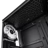 Caja de PC Midi Tower Kolink Observatory Lite — negra, cristal templado, ATX/Micro-ITX, 3x120mm frontal, 1x120mm trasero, 190×400×440 mm