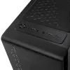 Caja de PC Midi Tower Kolink Observatory Lite — negra, cristal templado, ATX/Micro-ITX, 3x120mm frontal, 1x120mm trasero, 190×400×440 mm