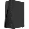 Caja de PC Aerocool WAVEBKV3 ATX de cristal templado con 4 ventiladores RGB negra