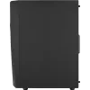 Caja de PC Aerocool WAVEBKV3 ATX de cristal templado con 4 ventiladores RGB negra