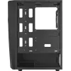 Caja de PC Aerocool WAVEBKV3 ATX de cristal templado con 4 ventiladores RGB negra
