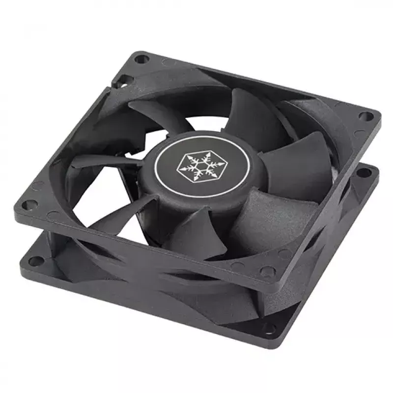 Ventilador Silverstone FN80 8 cm negro 27.81 cfm 1.86 mmH2O