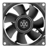 Ventilador Silverstone FN80 8 cm negro 27.81 cfm 1.86 mmH2O