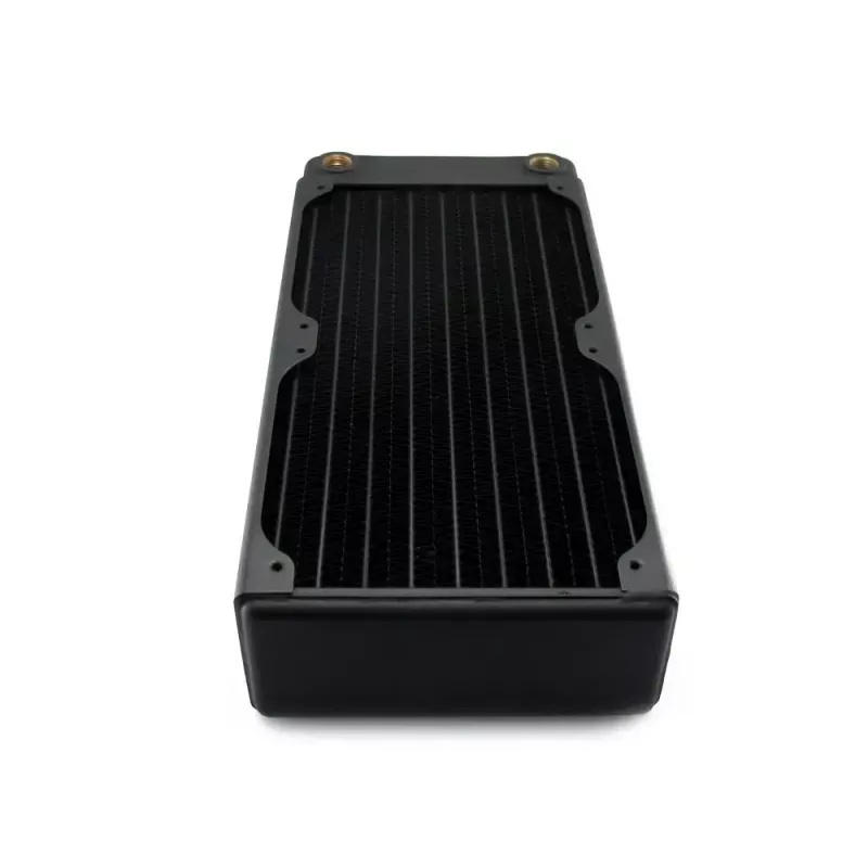 Radiador de refrigeración líquida EXTREME XSPC RX240 Dual Fan Radiator V3, latón/cobre, 240 mm, 2 ventiladores, negro
