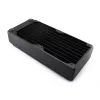 Radiador de refrigeración líquida EXTREME XSPC RX240 Dual Fan Radiator V3, latón/cobre, 240 mm, 2 ventiladores, negro