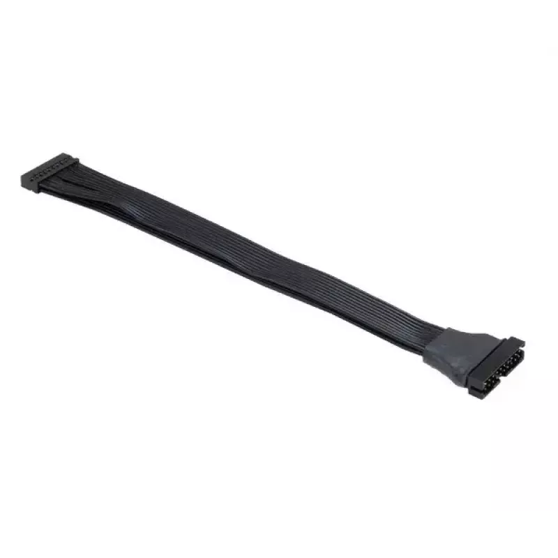 Cable plano Akasa AK-CBUB45-15BK negro 0,15 m 1 unidad