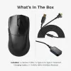 Ratón gaming inalámbrico GLORIOUS Series 2 PRO (para diestros) – 26.000 DPI, RF Wireless + USB‑C, 4K/8K Hz, 6 botones, negro