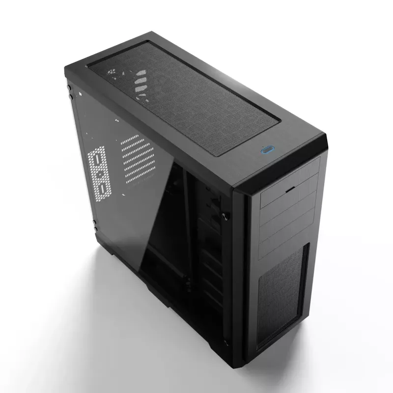 Caja de PC Phanteks Enthoo Pro Tempered Glass Full Tower negra