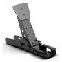 Pedal MOZA SR-P (embrague) — pedal de embrague gaming USB con cable, sensores de presión y ángulo, carcasa de aluminio y acero, negro