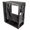Caja de PC Kolink Inspire K12 ARGB Midi Tower – negra con lateral transparente, compatible con ATX/Micro ATX/ITX, 2 bahías de 3,5 pulgadas + 2 de 2,5 pulgadas