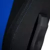 Silla acolchada Nitro Concepts E250 negra azul regulable en altura