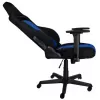 Silla acolchada Nitro Concepts E250 negra azul regulable en altura