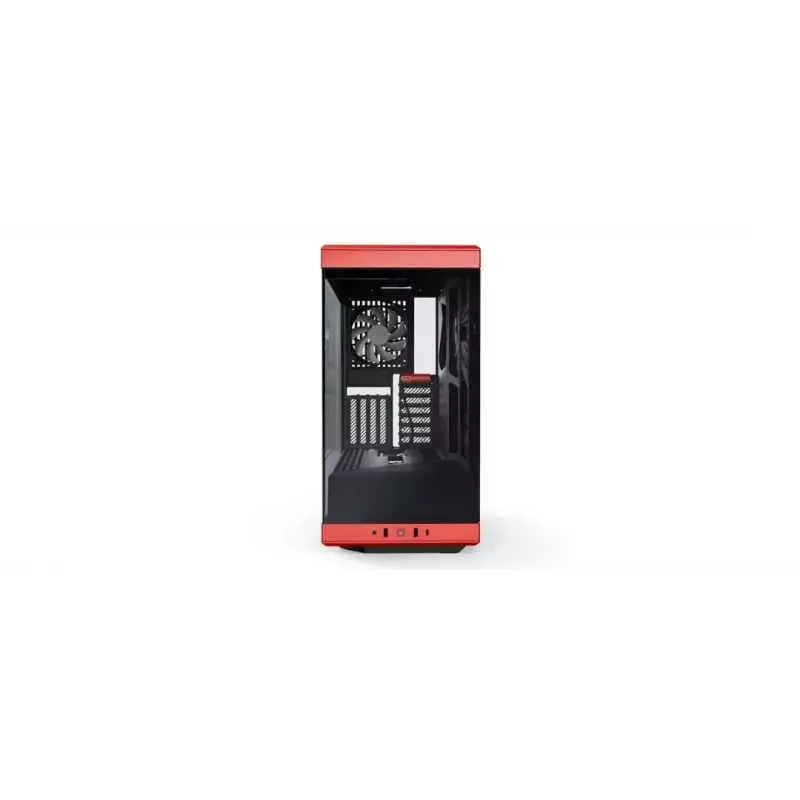 Caja de PC HYTE Y40 Midi Tower negra, roja