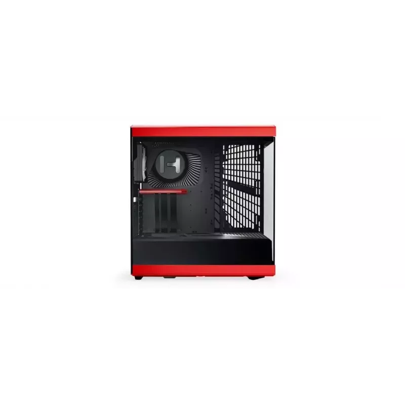 Caja de PC HYTE Y40 Midi Tower negra, roja