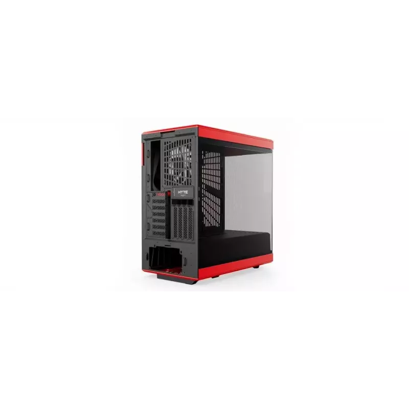 Caja de PC HYTE Y40 Midi Tower negra, roja