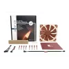 Ventilador de caja de ordenador Noctua NF-A20 PWM 200 mm, 4-Pin PWM, 350–800 rpm, 146,9 m³/h, rodamiento SSO