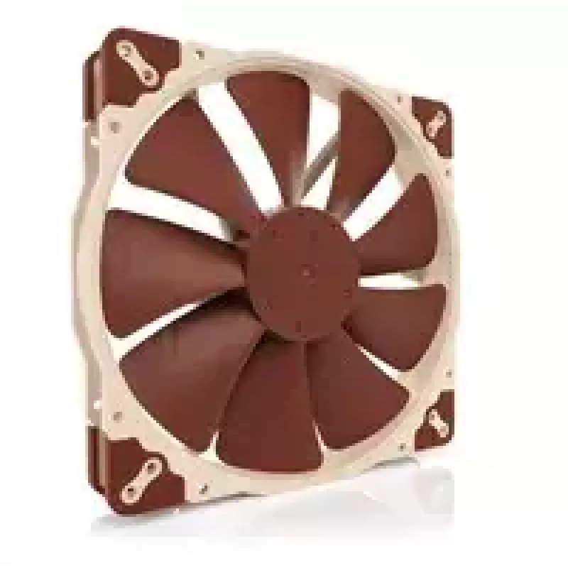 Ventilador de caja de ordenador Noctua NF-A20 PWM 200 mm, 4-Pin PWM, 350–800 rpm, 146,9 m³/h, rodamiento SSO