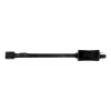 SilverStone SST-CPF05 cable reductor de velocidad de ventilador PWM, 10 cm, pack de 2, negro